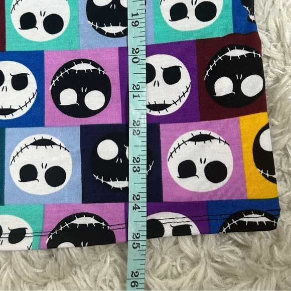 Lularoe x Disney Nightmare Before Christmas Jack Skellington Color Block Tee - Picture 10 of 10